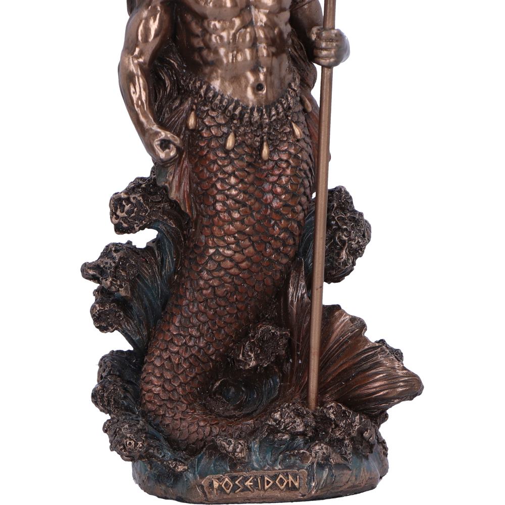 Poseidon God of the Sea Medium Figurine