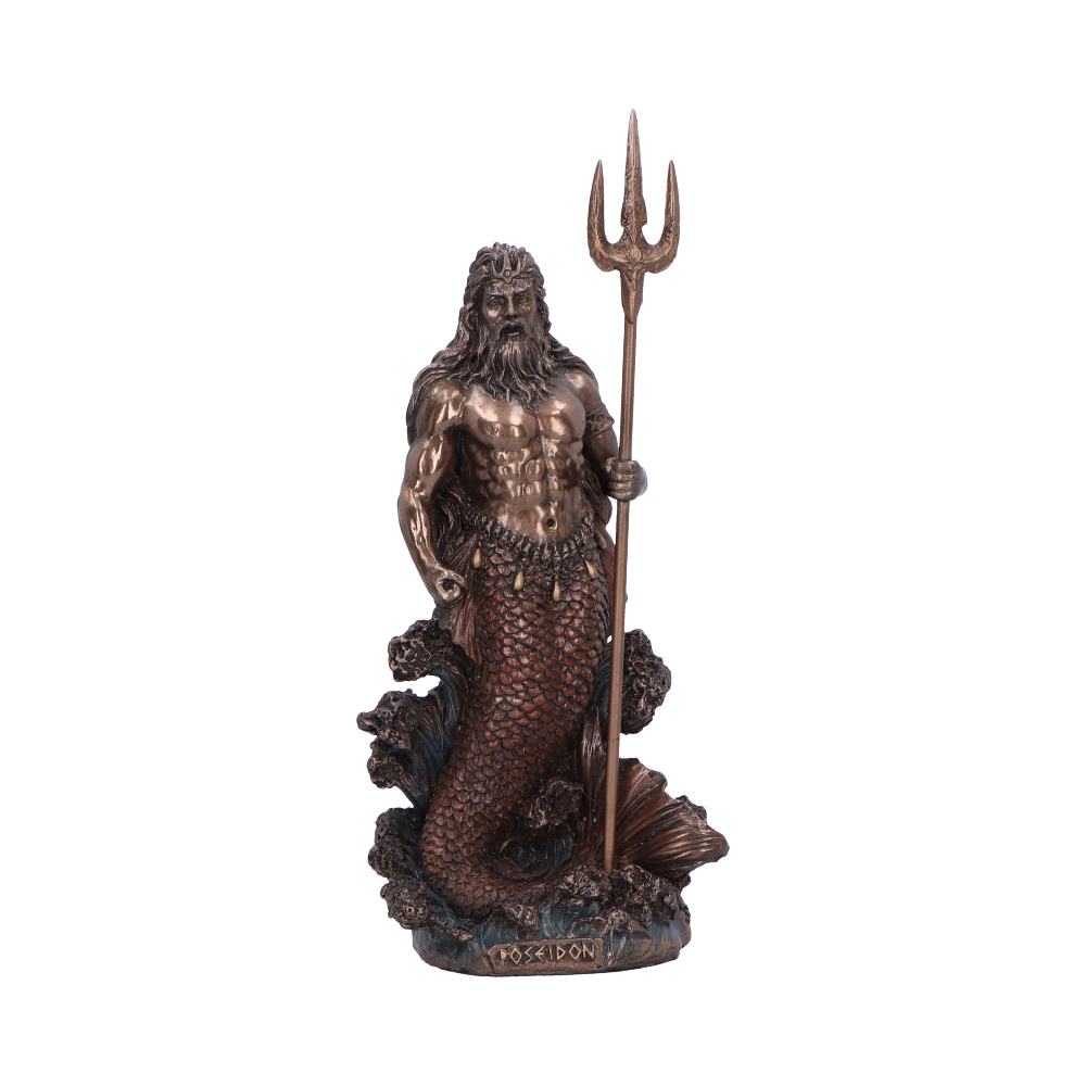 Poseidon God of the Sea Medium Figurine