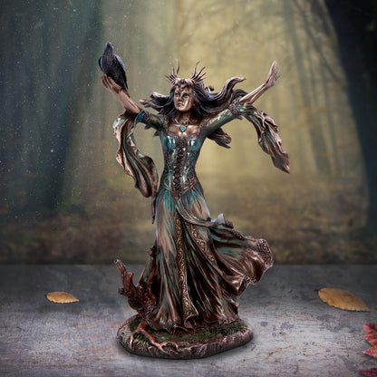 Morgan Le Fay Bronze Figurine