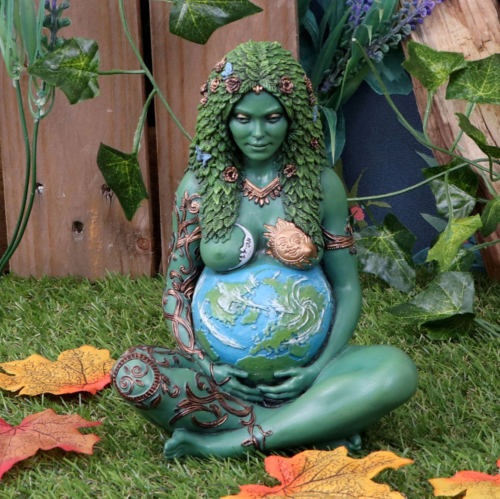 Mother Earth Art Figurine (Painted,Small)