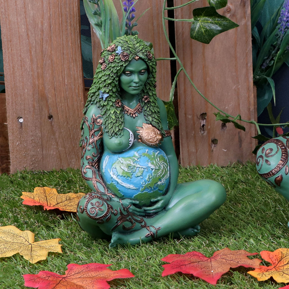 Mother Earth Art Figurine (Painted,Small)