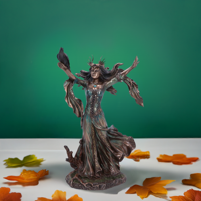 Morgan Le Fay Bronze Figurine