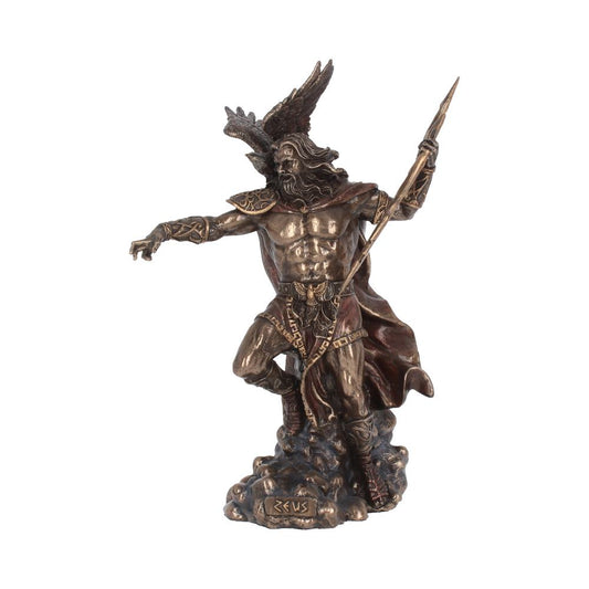 Zeus Bronze Figurine