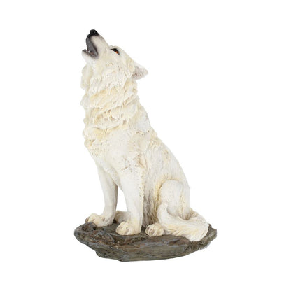 Storms Cry Howling Wolf Figurine