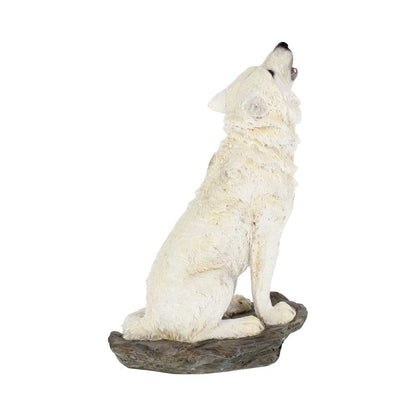 Storms Cry Howling Wolf Figurine