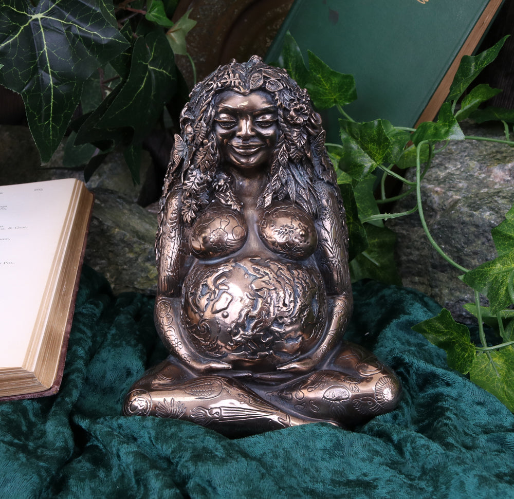 Mother Earth by Oberon Zell - Bronze