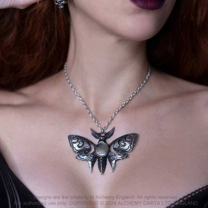 Lunar Moth Necklace