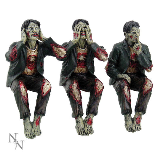 See No, Hear No Speak No Evil Zombies