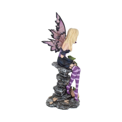 Amethyst and Hatchlings Fairy Figurine