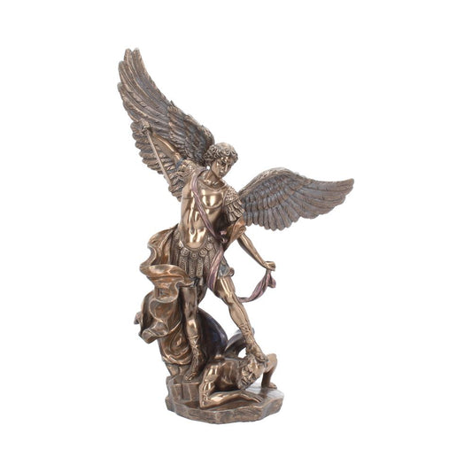 Archangel Michael Battle Bronze Figurine