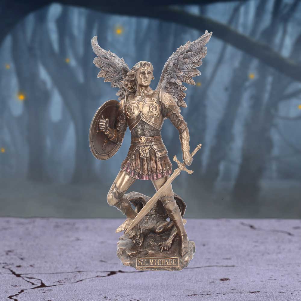 Archangel Michael Bronze Figurine