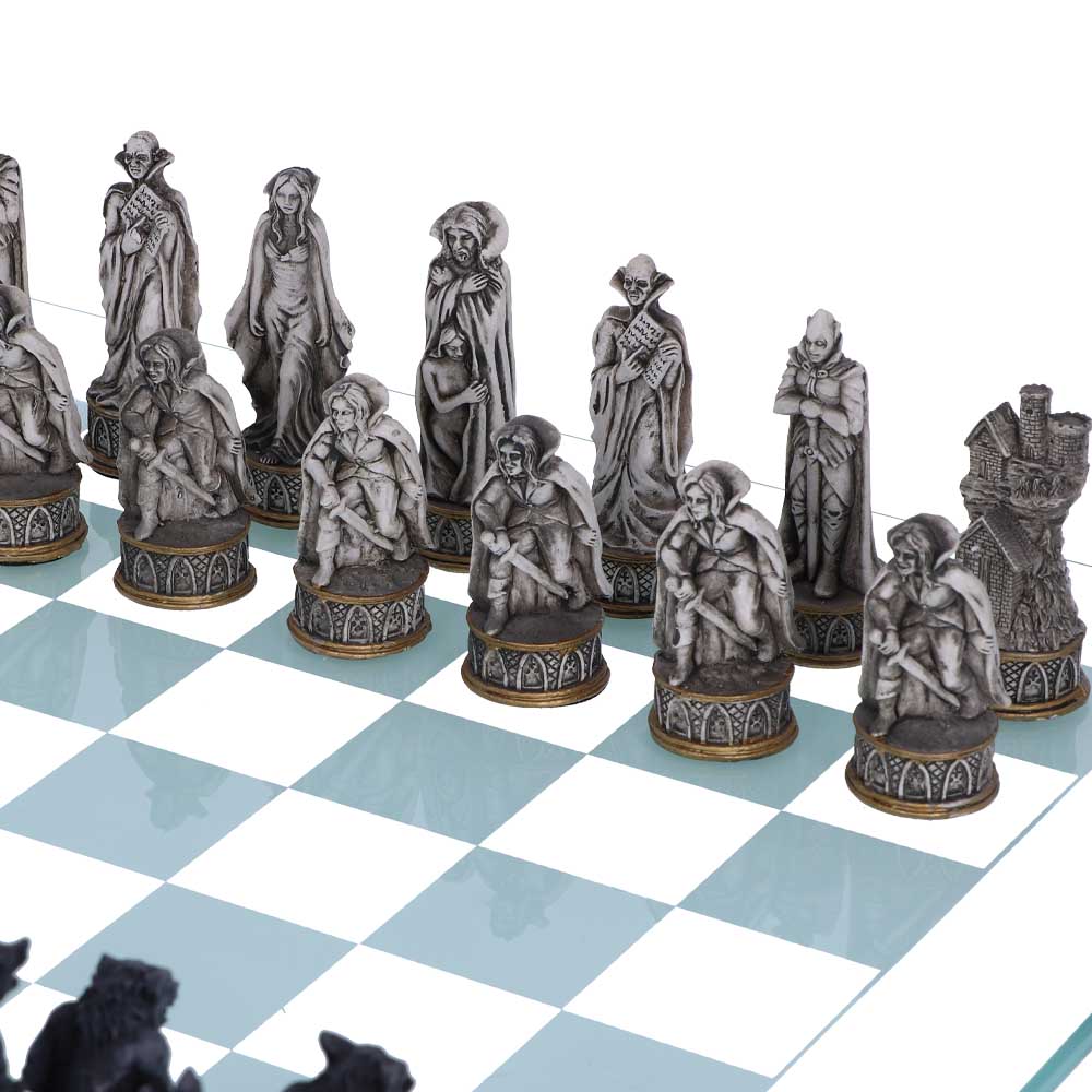 Vampire & Werewolf Chess Set