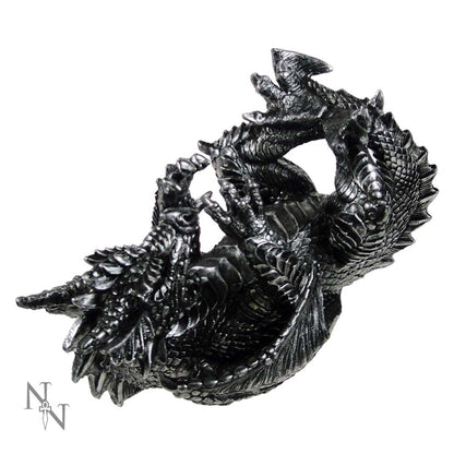 Guzzlers Silver Dragon Bottle Holder