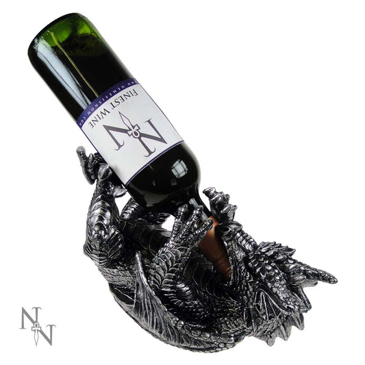 Guzzlers Silver Dragon Bottle Holder