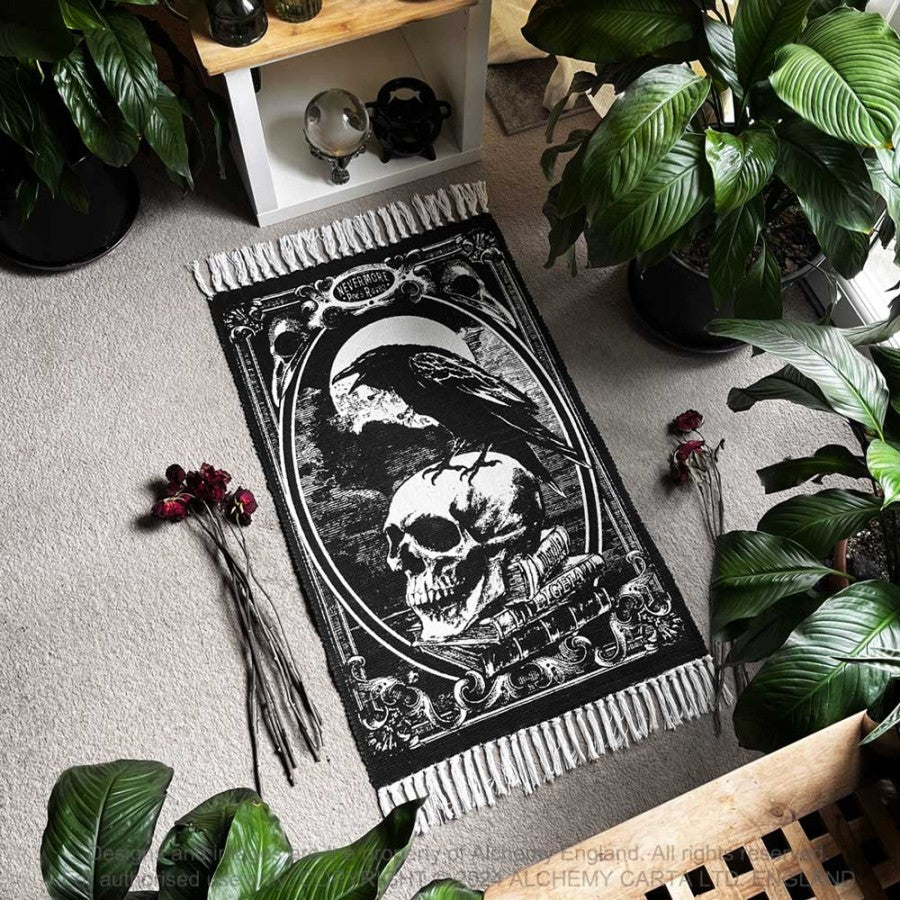 Poe's Raven Rug