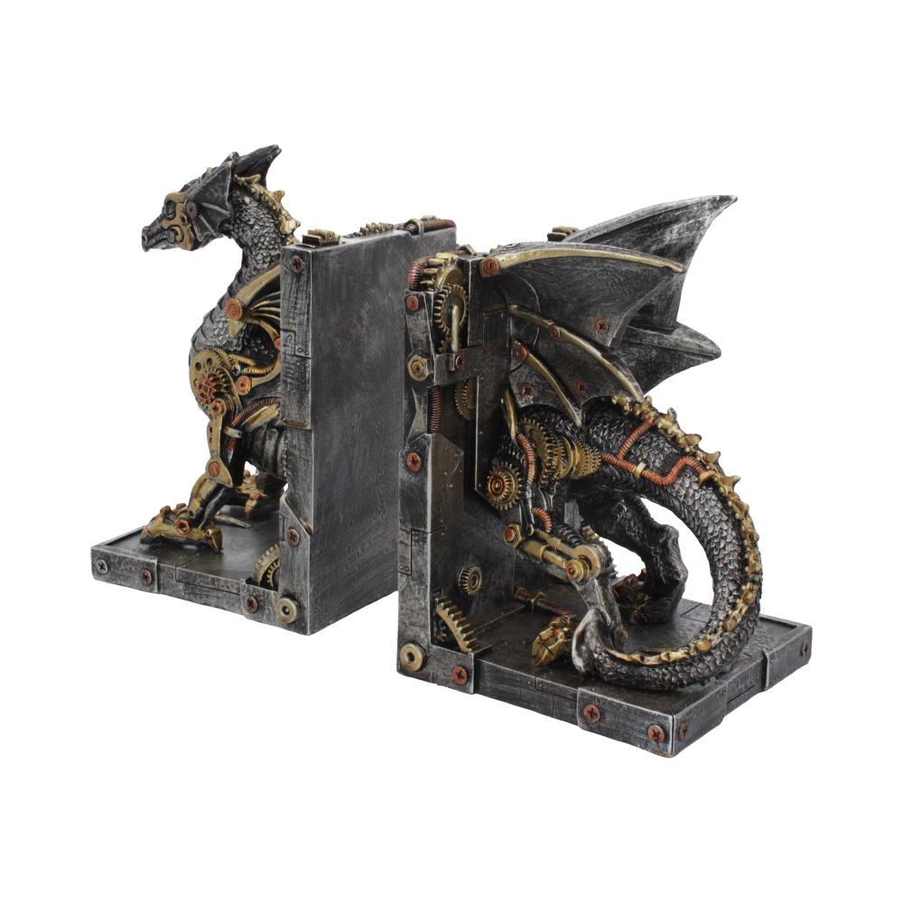 Dracus Machina Bookends