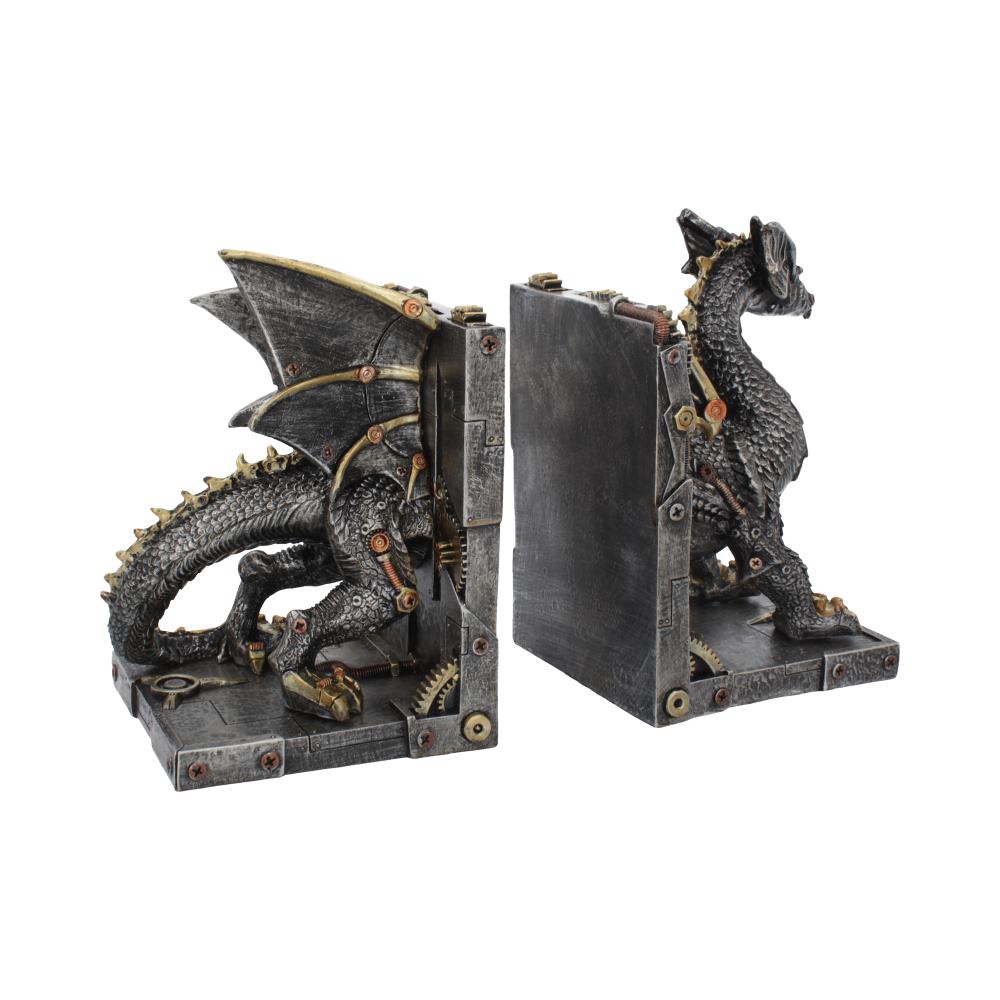 Dracus Machina Bookends