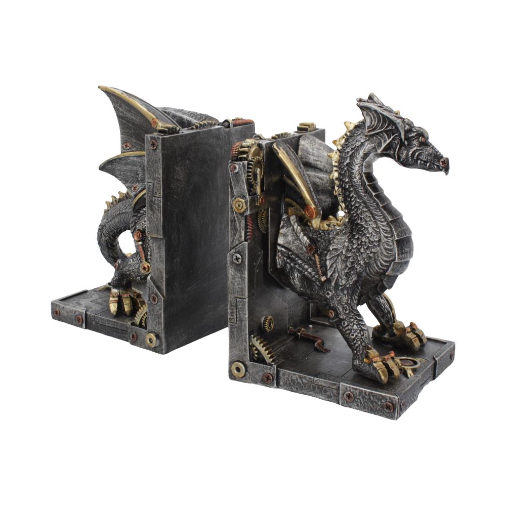 Dracus Machina Bookends