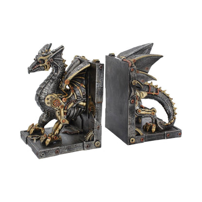 Dracus Machina Bookends