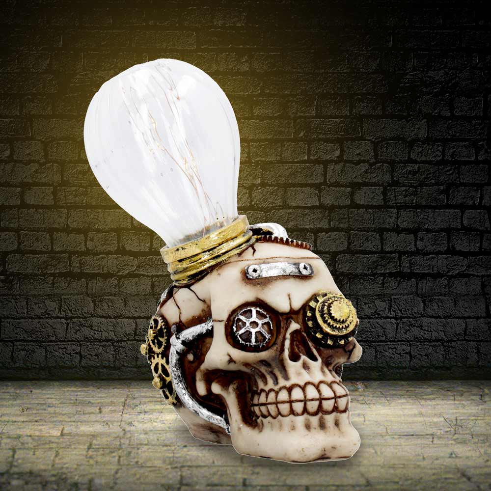 Bright Idea Skull