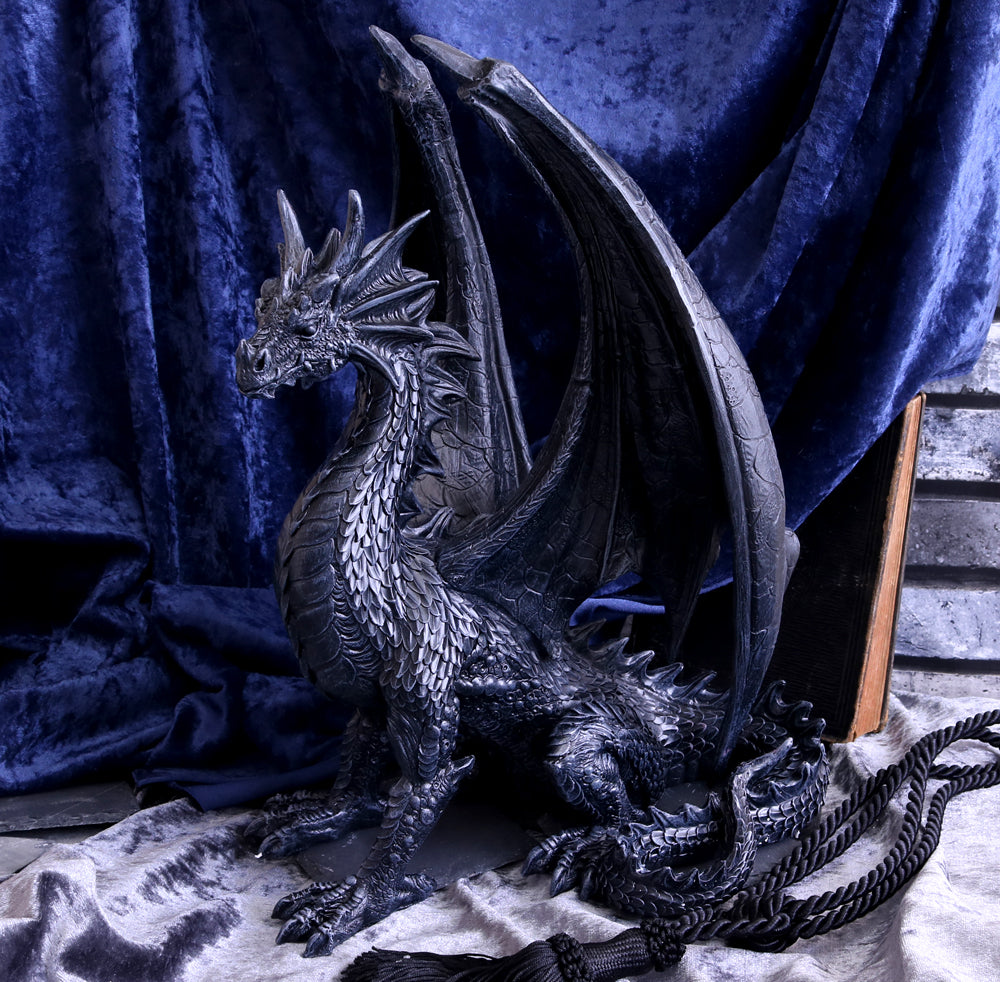 Black Wing Dragon Figurine