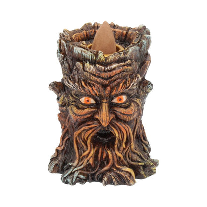 Aged Oak Backflow Incense Burner