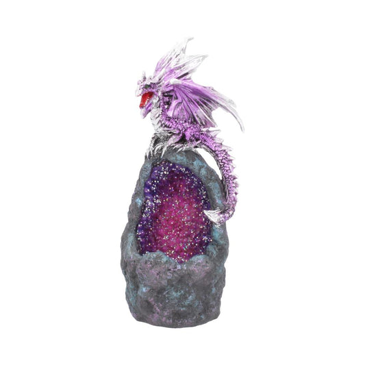 Amethyst Crystal Guard LED Figurine