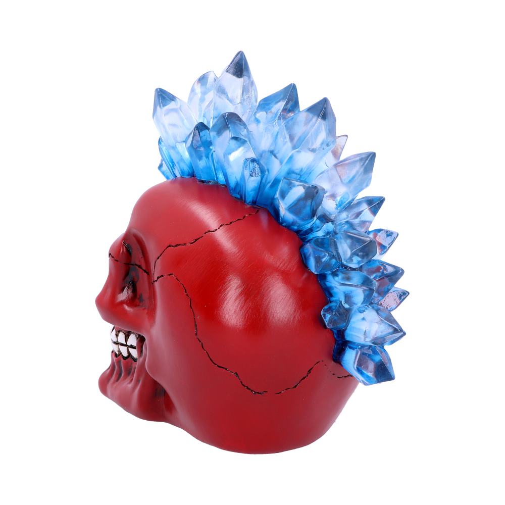 Crystal Hawk Red LED Skull