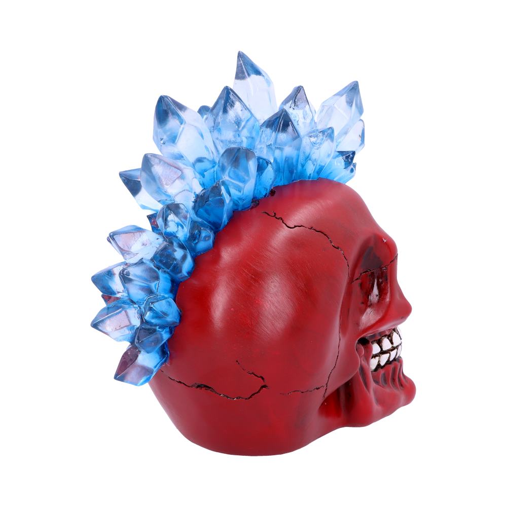 Crystal Hawk Red LED Skull