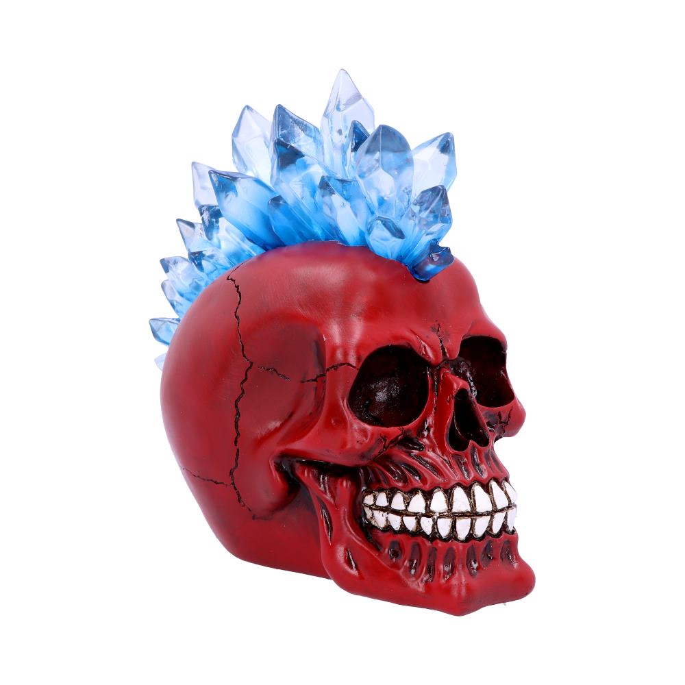 Crystal Hawk Red LED Skull