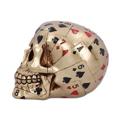 Dead Man's Hand - Gold Skull