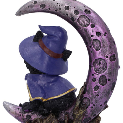 Grimalkin Moon Cat Figurine