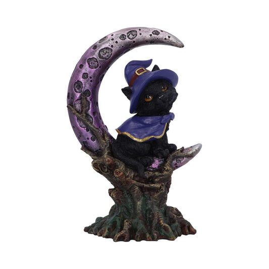 Grimalkin Moon Cat Figurine