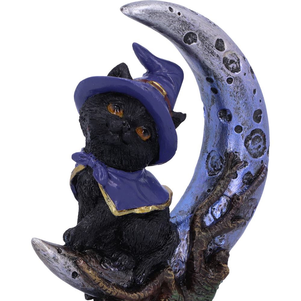 Sooky Cat in Moon Figurine