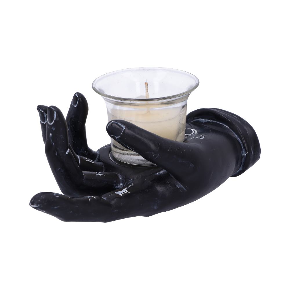 Palmist's Prediction Candle Holder (Black)