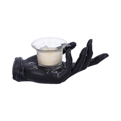 Palmist's Prediction Candle Holder (Black)