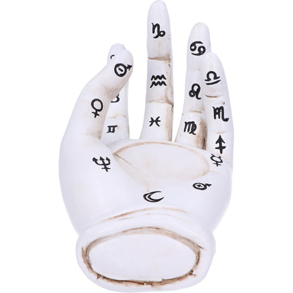 Palmist's Prediction Candle Holder (White)