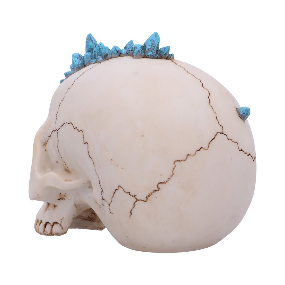 Crystal Cave Blue Skull