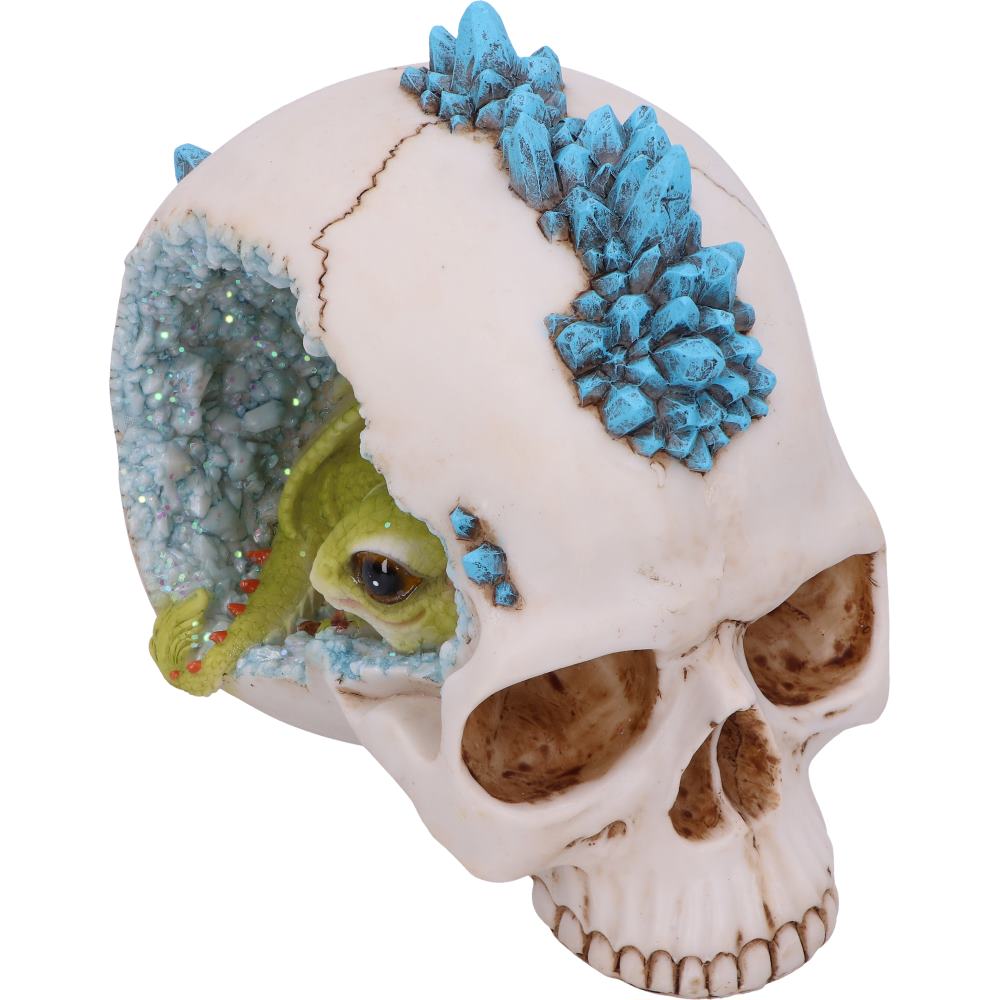 Crystal Cave Blue Skull