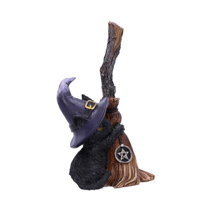 Familiars Broom Cat Figurine