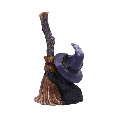 Familiars Broom Cat Figurine