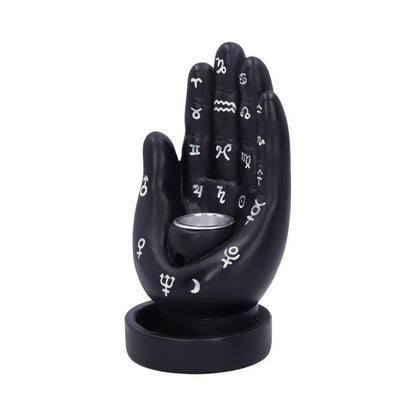 Palmistry Backflow Incense Burner (Black)