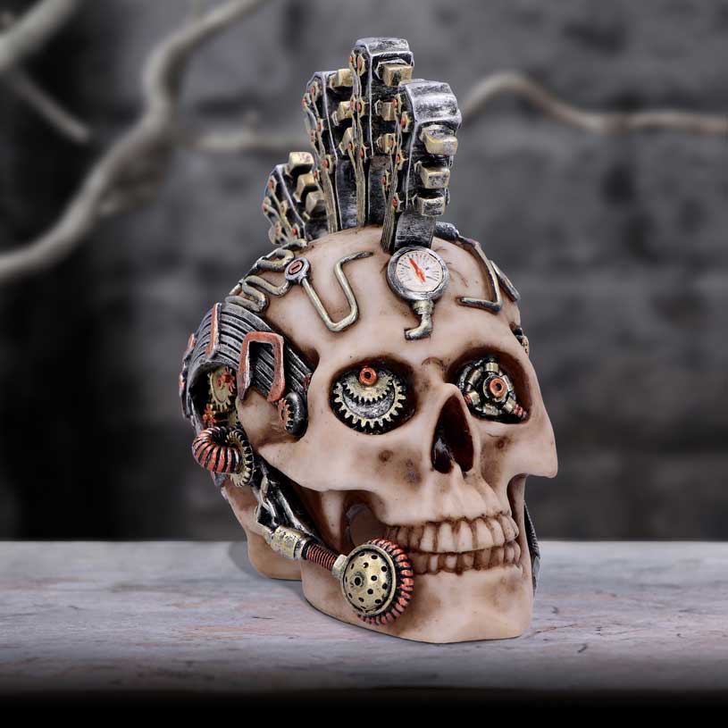 Strike a Chord Steampunk Skull