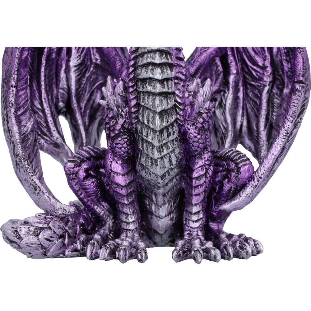 Porfirio Purple Dragon Figurine