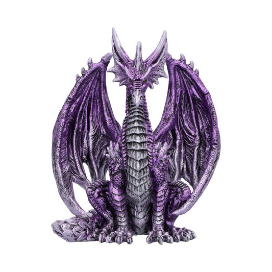 Porfirio Purple Dragon Figurine