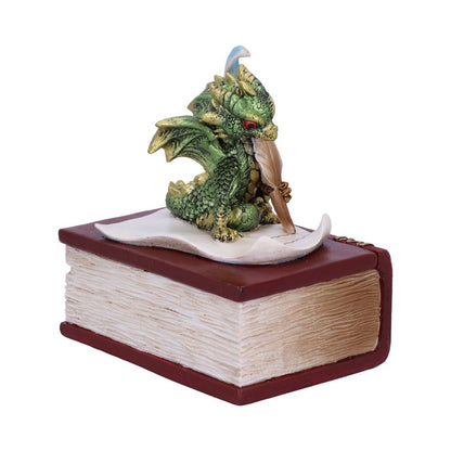 The Scribe Dragon Trinket Box