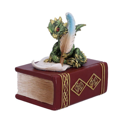 The Scribe Dragon Trinket Box