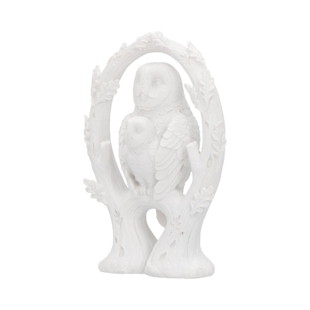 Embrace - White Owl Figurine