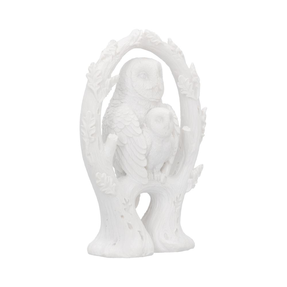 Embrace - White Owl Figurine