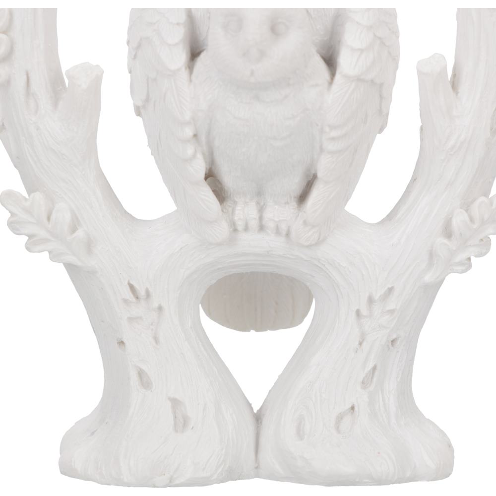 Embrace - White Owl Figurine